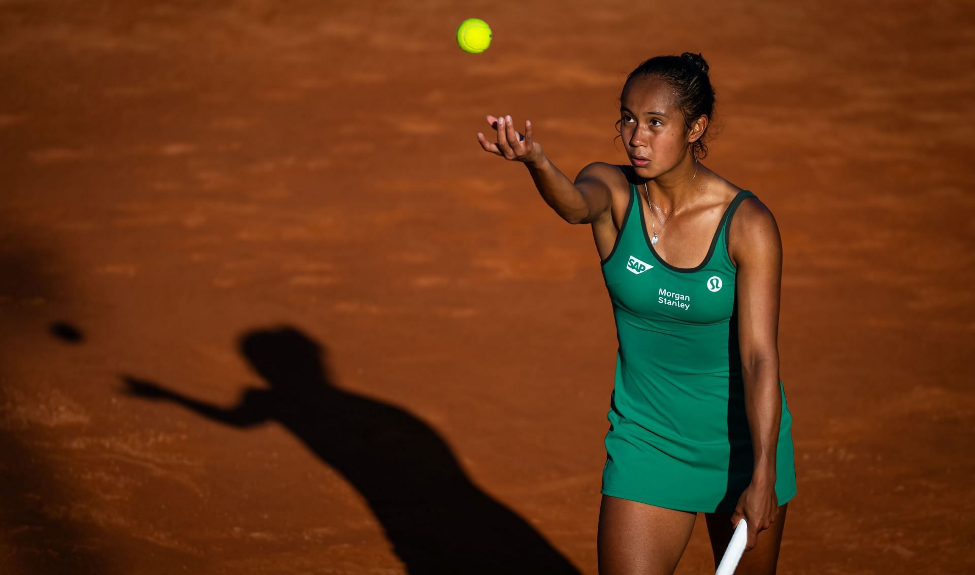 Leylah Fernandez at the Italian Open - Source: Getty